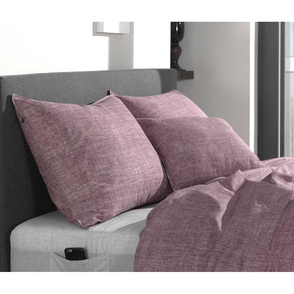 Zo Home Kussensloop Lino 25 x 90